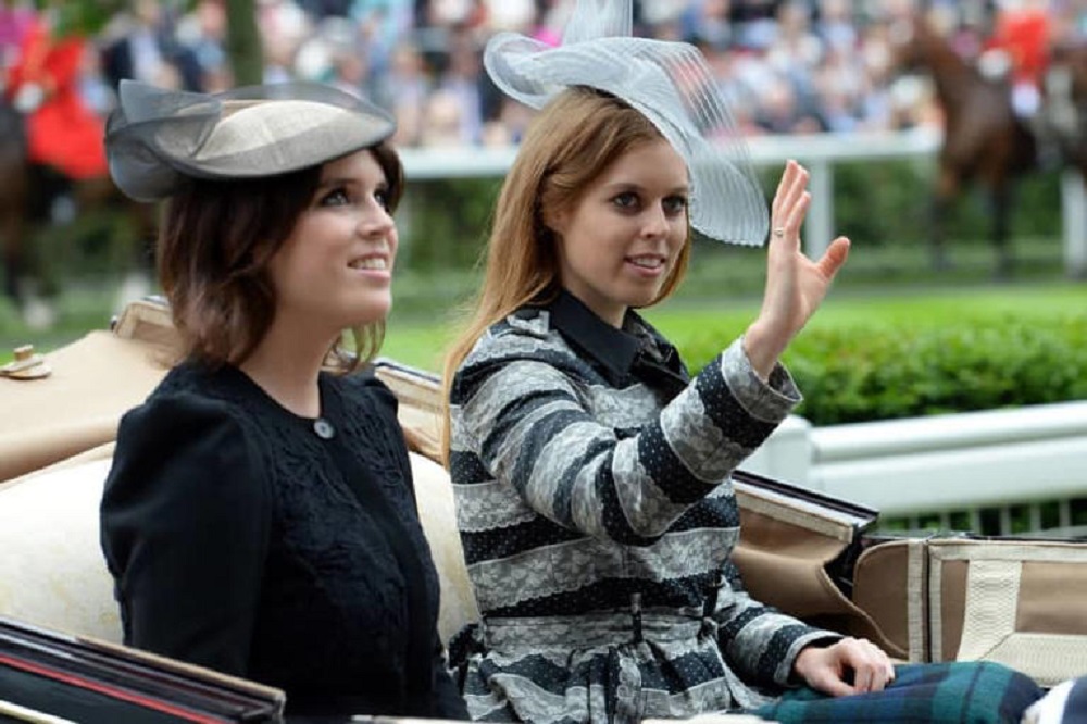 Princess Eugenie and Beatrice stepping up when needed.